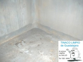 Lavado de aljibes contaminados de raices  lodo basura desazolve escombros en Guadalajara y Zapopan
