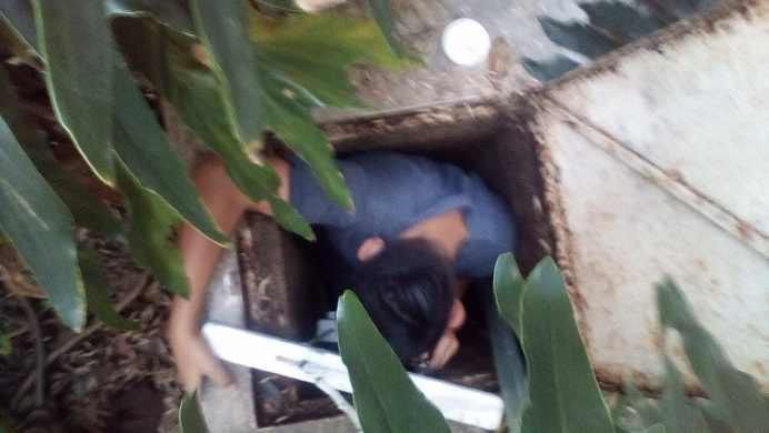 Detccion de fugas de agua en ajibes de cemento manposteria 