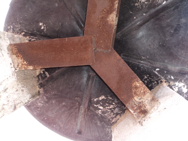 Recubrimiento de tinacos de asbesto material plastico con grietas fugas