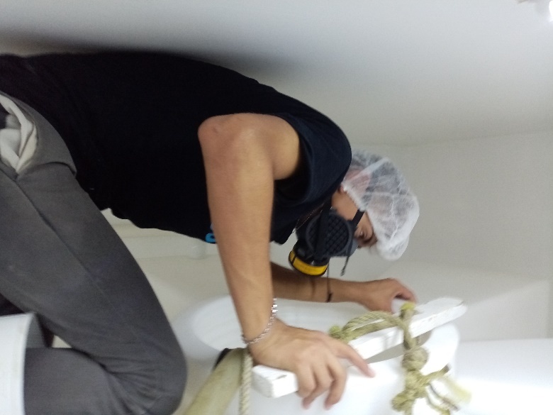 Reparar citernas con fisurs de plastico Rotoplas en Zapoapn